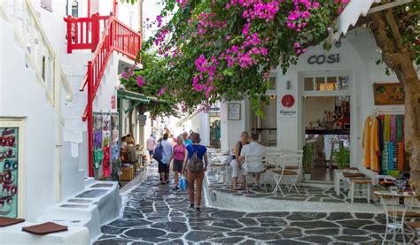 mykonos shopping guide